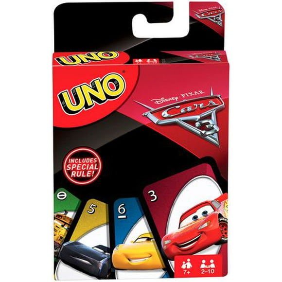 UNO Cars 3 Card Game