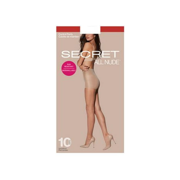 Secret All Nude Control Top Pantyhose 1pk, Sizes B to D