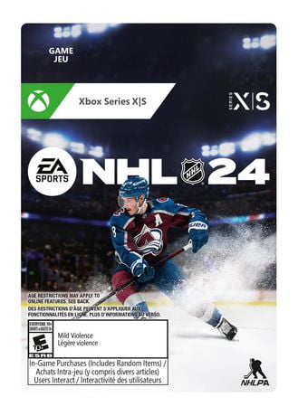 NHL 24: Standard Edition - Xbox Series X|S [Digital Code] - Walmart.ca