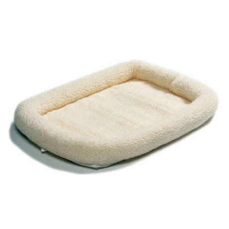 Midwest Homes For Pets Midwest Quiet Time Natural Fleece Dog Bed