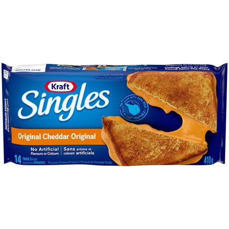 Kraft Singles Original Thick Slices, 14 Slices