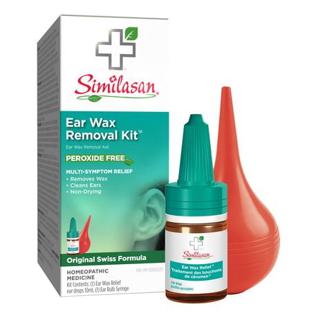 Similasan Ear Wax Removal Kit, Peroxide Free, 10 ml