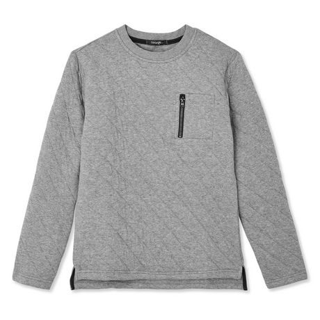 George Boys' Zip Pocket Sweater | Walmart Canada