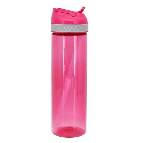 MAINSTAYS PLASTIC WATER BOTTLE PINK | Walmart Canada