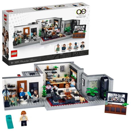LEGO Queer Eye – Le loft des Fab Five 10291 Ensemble de construction (974 pièces)