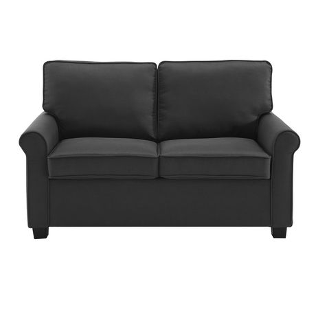 Mainstays Loveseat Sleeper W Memory Foam Mattress