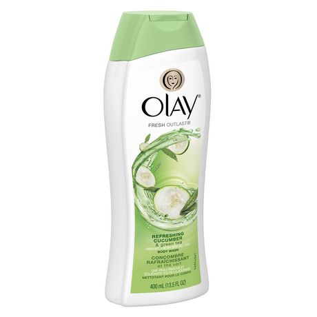 olay wash body outlast refreshing fresh cucumber tea