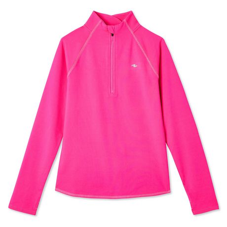 Athletic Works Girls' Active Quarter-Zip Top | Walmart Canada