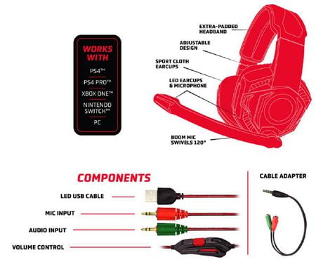 packard bell falcon gaming headset