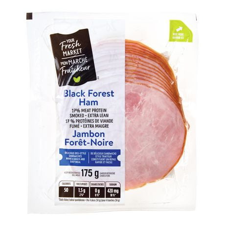 Your Fresh Market Black Forest Ham, 175 g