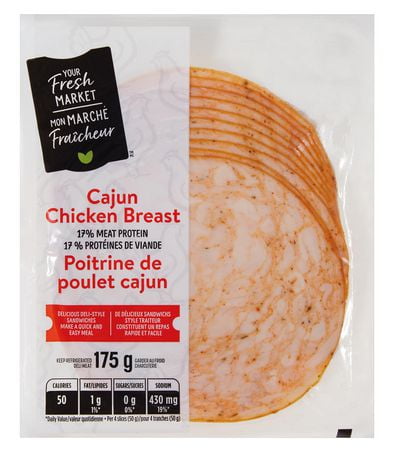 Your Fresh Market Cajun Chicken, 175 g Walmart.ca