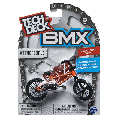 Tech Deck BMX We The People Series 10 Real Metal Gold Frame Bike Mini Finger Bike 