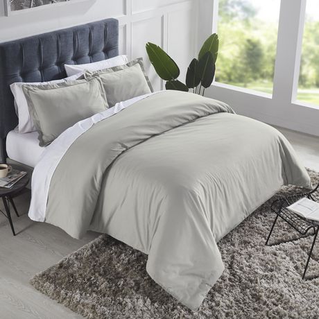 Pacific 100% Cotton Duvet Cover Set - Walmart.ca