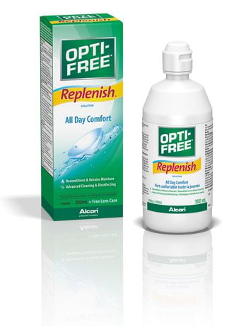 Opti-free® Replenish, Multipurpose Contact Lens Solution 