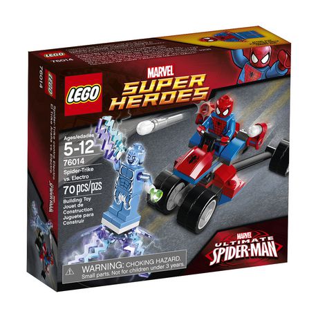 Spider-Trike vs Superheroes Electro LEGO 76014 STICKER SHEET 