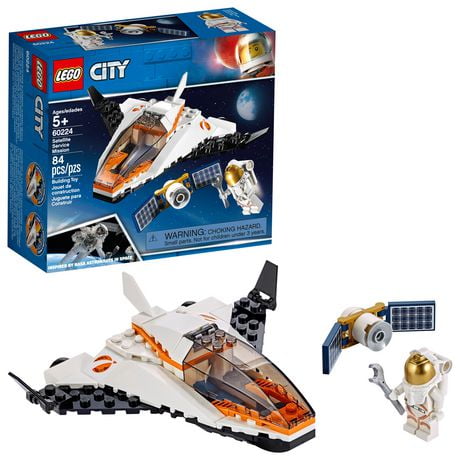 LEGO City Satellite Service Mission 60224 Toy Building Kit (84 Piece ...