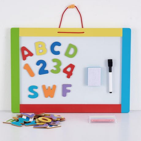 Spark Create Imagine Double-Sided Wooden Learning Board, Double-Sided Wood Learning Board