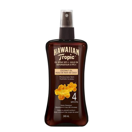 HAWAIIAN TROPIC® SUNSCREEN OIL PUMP SPRAY, SPF 4 | Walmart Canada