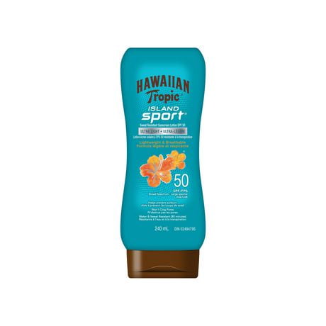 Hawaiian Tropic® Island Sport® Sunscreen Lotion, SPF 50, 240mL