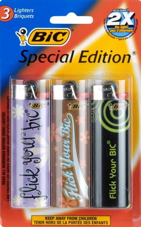 BIC® Flick Your BIC® Lighters 3 pack at Walmart.ca | Walmart Canada