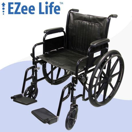 Ezee Life Standard Wheelchair - 20" Seat Width