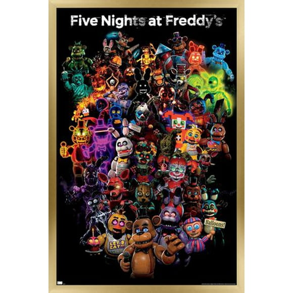 Five Nights at Freddy's: Special Delivery - Collage Wall Poster, 22.375" x 34"