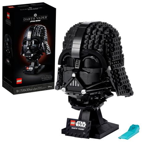 LEGO Star Wars Le casque de Darth Vader 75304 Ensemble de construction à collectionner (834 pièces) Comprend 834 pièces, 18+ ans