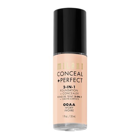 Milani Conceal + Perfect 2-In-1 Foundation + Concealer - Ivory ...