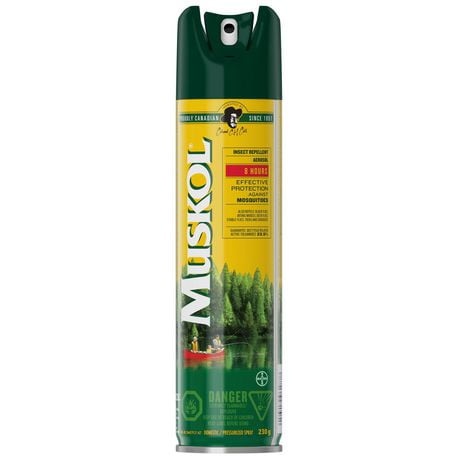 Muskol® Aerosol Insect Repellent, 230g, 23.5% Deet