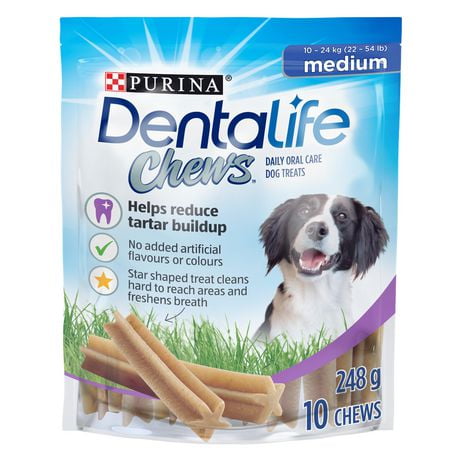 DentaLife Chews Daily Oral Care Medium, Dental Dog Treats, 248 g-1.12 kg