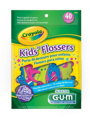 G*U*M Crayola Kids Flossers | Walmart Canada G*U*M Crayola Kids Flossers | Walmart Canada