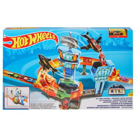 Hot Wheels Jet Jump Airport Play Set | Walmart Canada