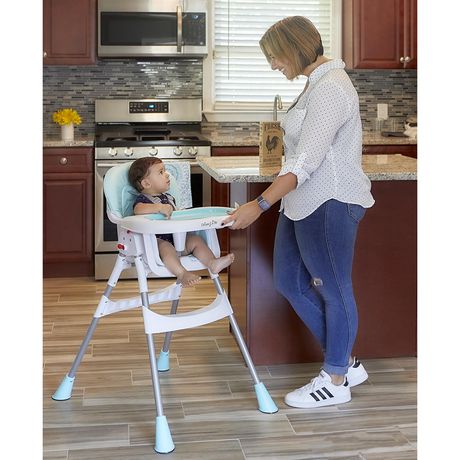 Dream On Me Portable 2-In-1 TableTalk High Chair |Convertible |Compact ...