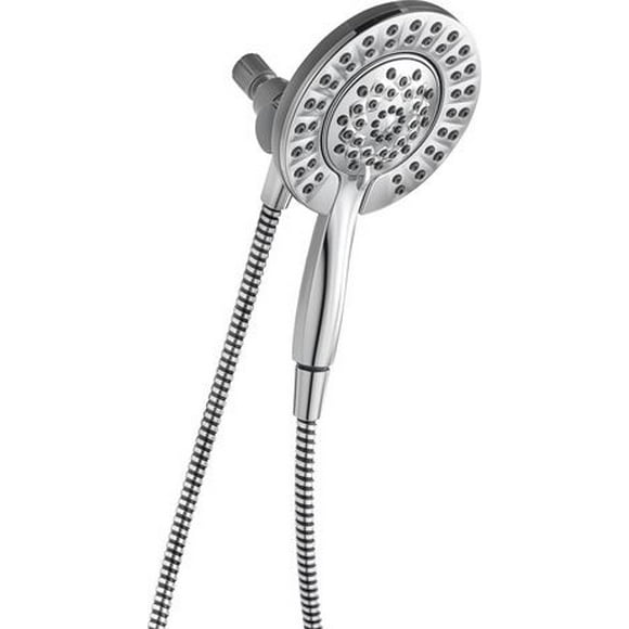 Peerless 4-Setting 2-in-1 Shower Head and Hand Shower Combo in Chrome, 4-Setting 2-in-1 Shower Chrome