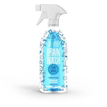 Brain Wash Glass Cleaner Bottle with Starter Pod, 750ml