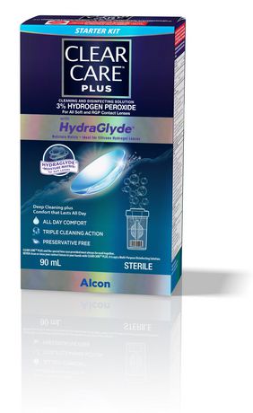 travel size hydrogen peroxide contact solution