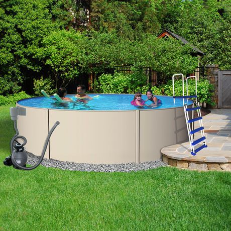 Havana 24-ft Round 52-in Deep Pool Package | Walmart Canada