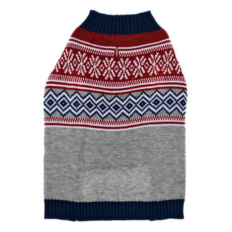 KNIT DOG SWEATER - CLASSIC FROST