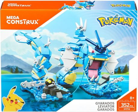 Mega Construx Pokemon Gyarados Building Set | Walmart Canada