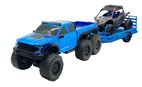 Remote control pickup store truck with trailer