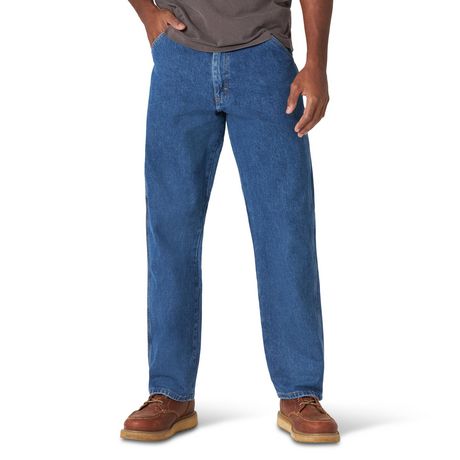 Rustler Men's Carpenter Jean, Loose fit, Hammer loop - Walmart.ca
