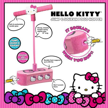 hello kitty pogo stick