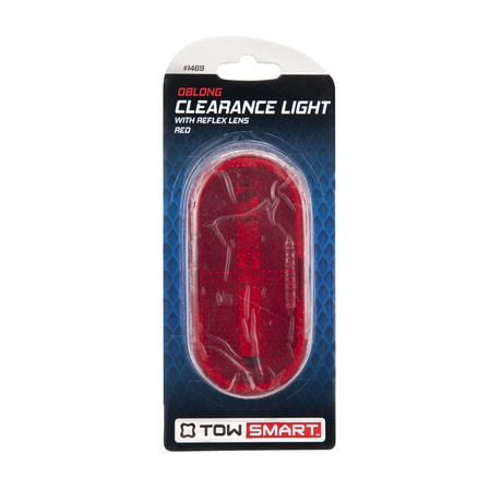 Oblong Clearance Light - Red