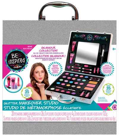 Cra-Z-Art Be Inspired Glitter Makeover Studio Glamour Collection 