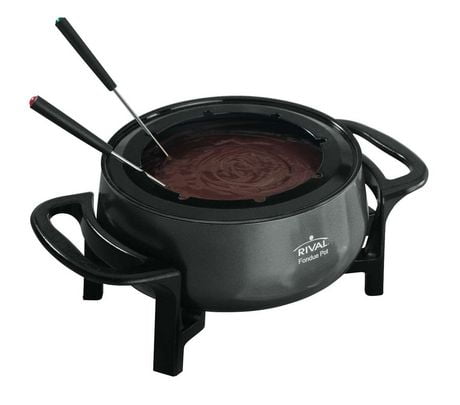 Rival Stainless Steel Electric Fondue Pot Set