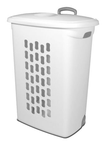 Sterilite Ultra™ White Wheeled Hamper | Walmart Canada