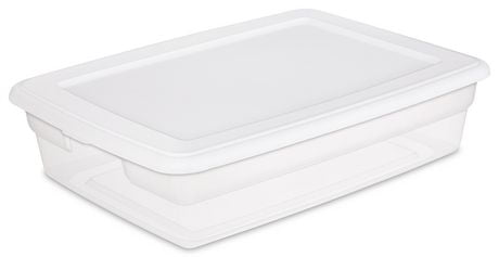 Sterilite 27 Liter White Storage Box | Walmart Canada