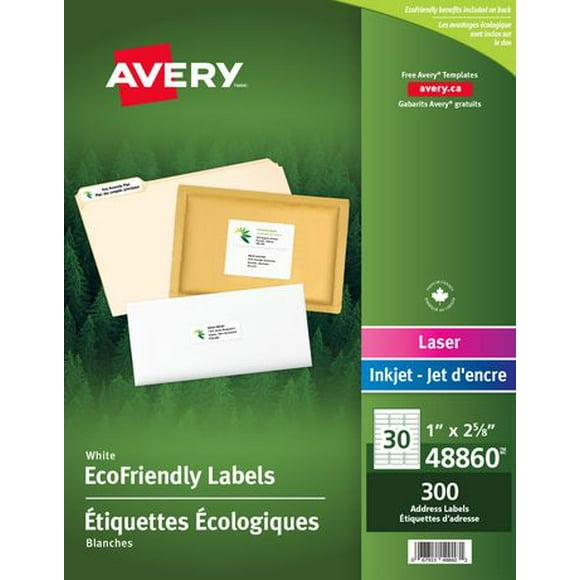 Avery® Eco-Friendly Address Labels