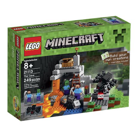 walmart lego minecraft mountain cave