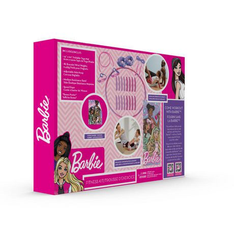 barbie exercise set